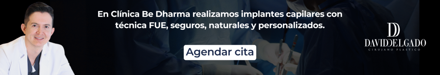 Técnica Capilar FUE - Dr. David Delgado - Clínica Be Dharma