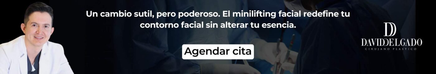 Mini lifting facial en Medellín con el Dr. David Delgado