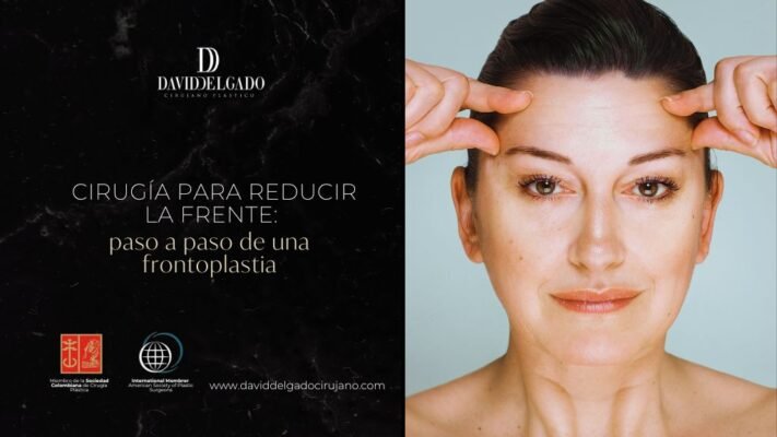Cómo se hace la frontoplastia paso a paso - Cirujano plástico de Medellín David Delgado