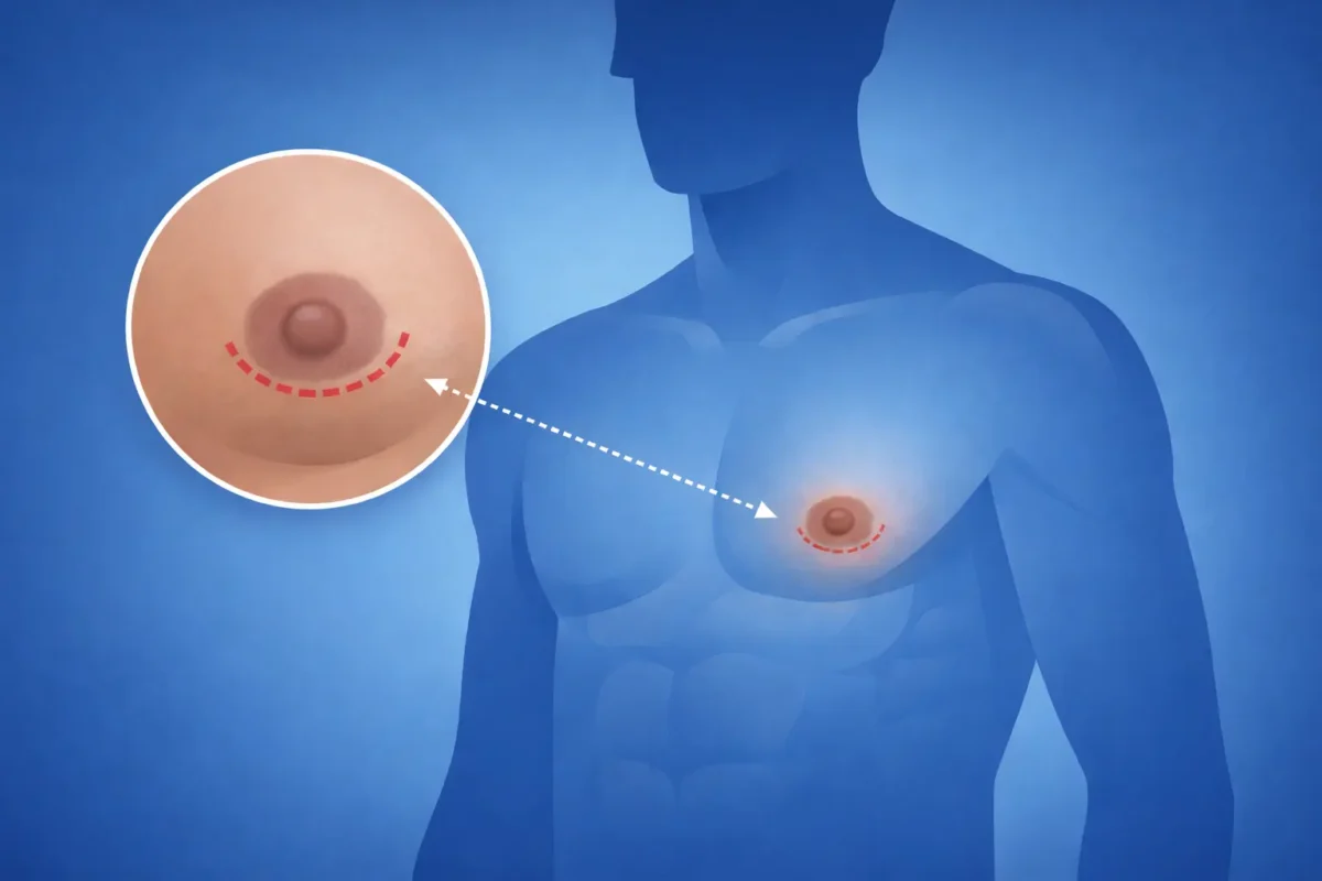 Cicatriz alrededor de la areola - Dr David Delgado 2