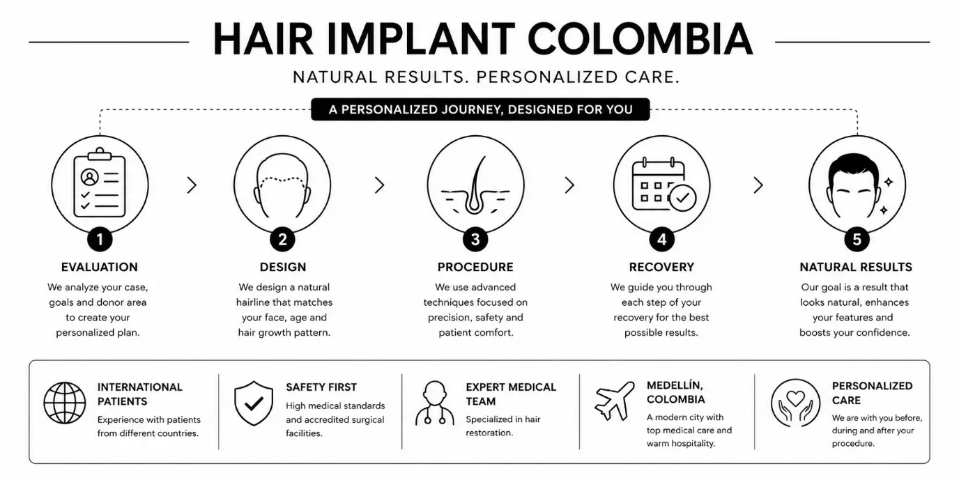 Hair Implant Colombia - Dr. David Delgado- Medellín