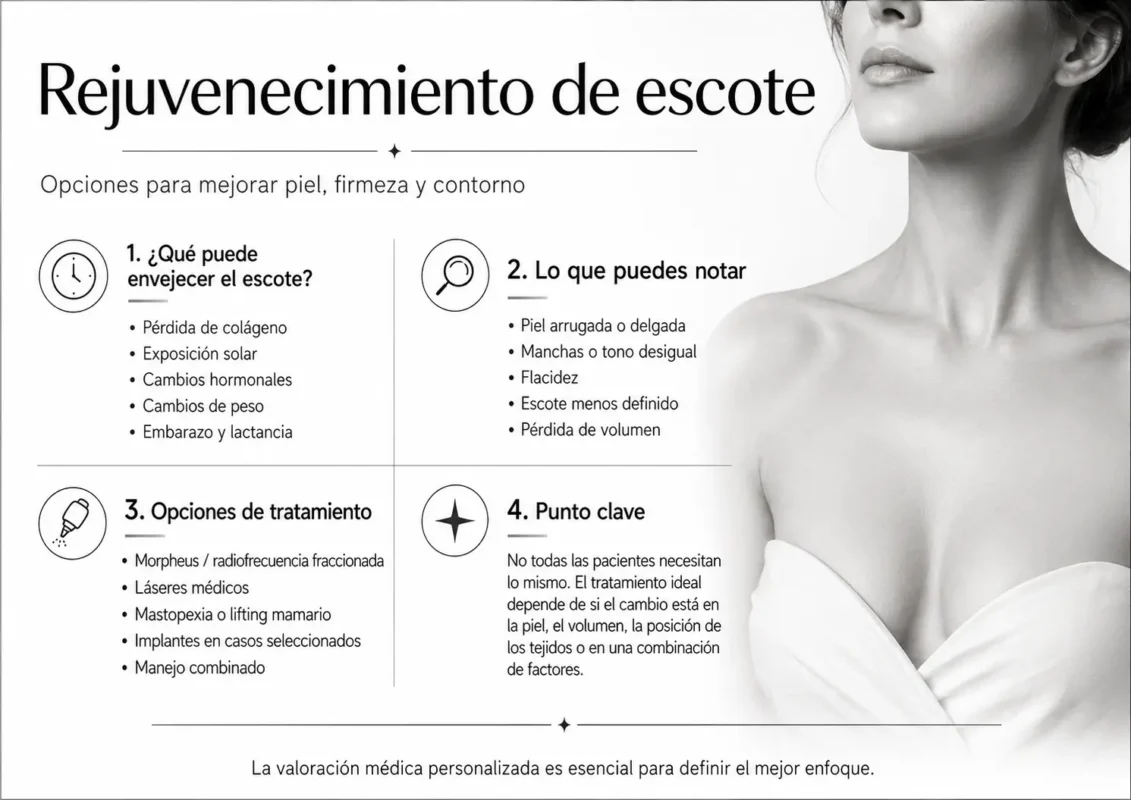 Rejuvenecimiento de escote-Dr. David Delgado- Cirugía Plastica Medellín