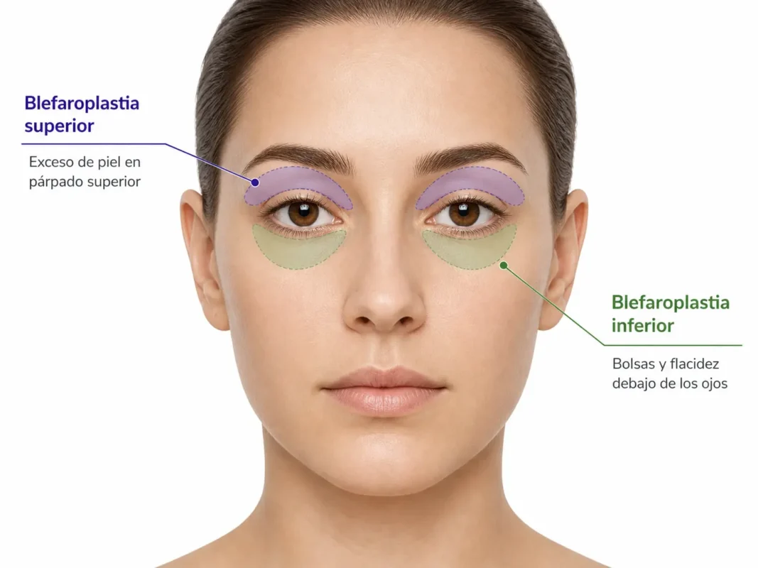 blefaroplastia superior e inferior