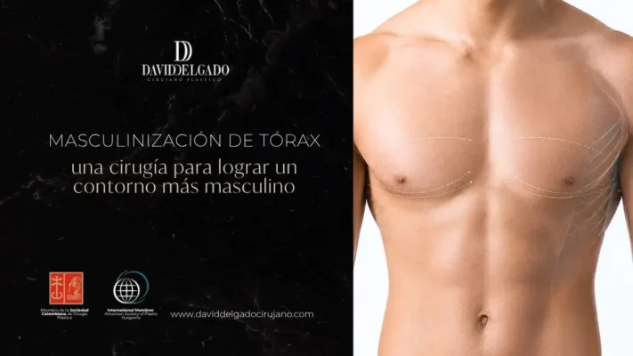 Masculinización de tórax una cirugía para lograr un contorno más masculino - David Delgado