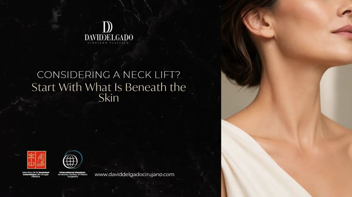 Neck lift in Colombia - Dr. David Delgado - Plastic Surgery