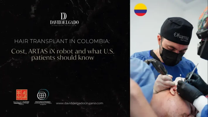 Hair transplant Colombia cost - Dr. David Delgado - Medellín, Colombia