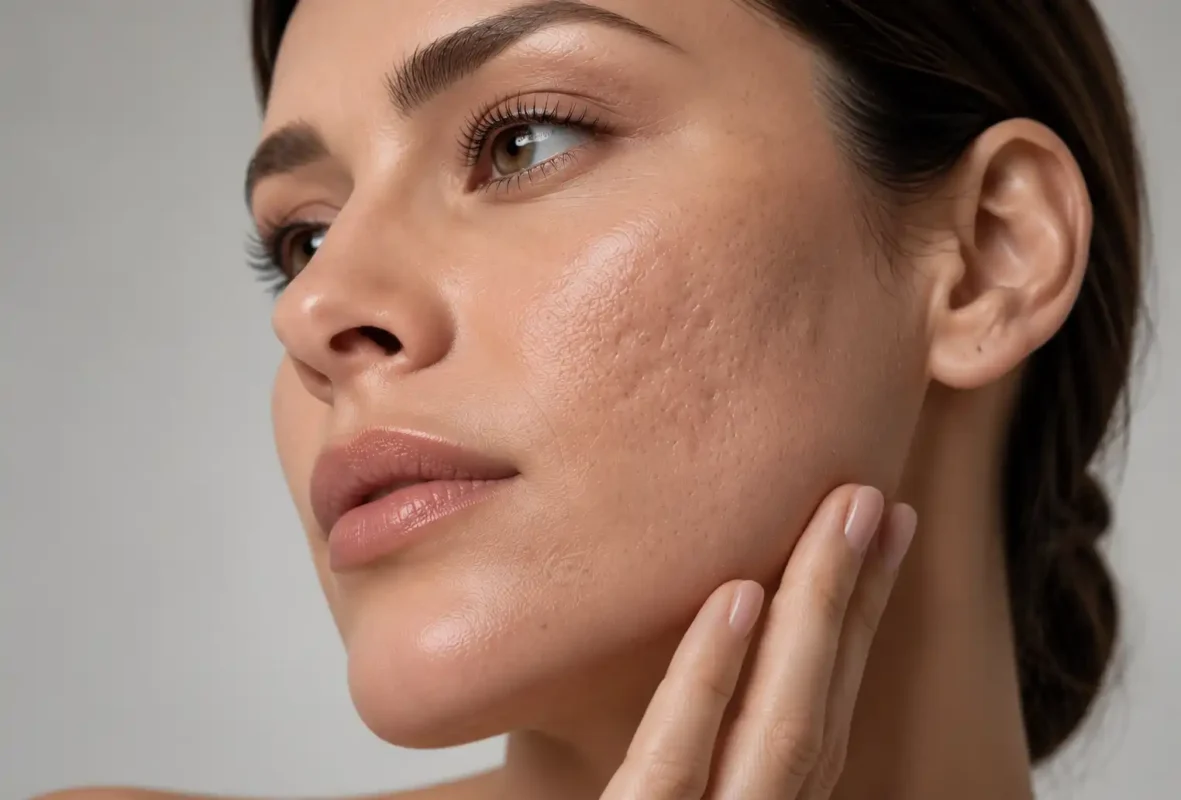 Cicatrices y marcas de acné - con láser fotona en Medellín - Clínica Estética Be Dharma